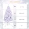Costway 6ft. Unlit Hinged Pine Artificial Christmas Tree